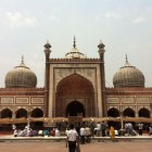 Mosquée Jama Delhi de face